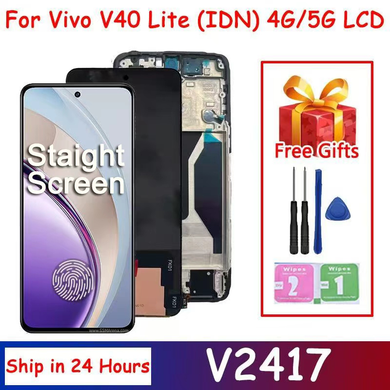 Vivo V40 - Tela Super AMOLED de 6,67