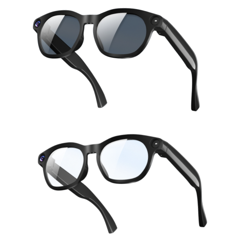Smart Glasses Lens - Óculos Inteligentes AI CY03 com Câmera
