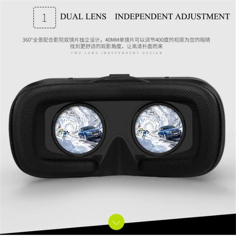 Shinecon vr óculos 3d realidad - Smart Glasses Lens avaliação e preço