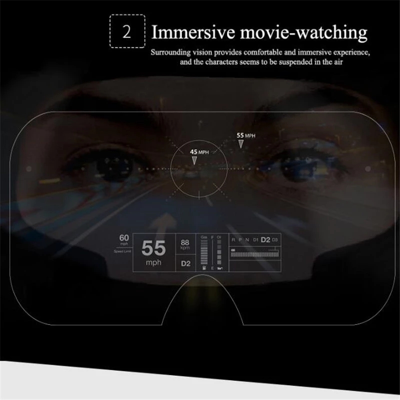 Shinecon vr óculos 3d realidad - Smart Glasses Lens avaliação e preço