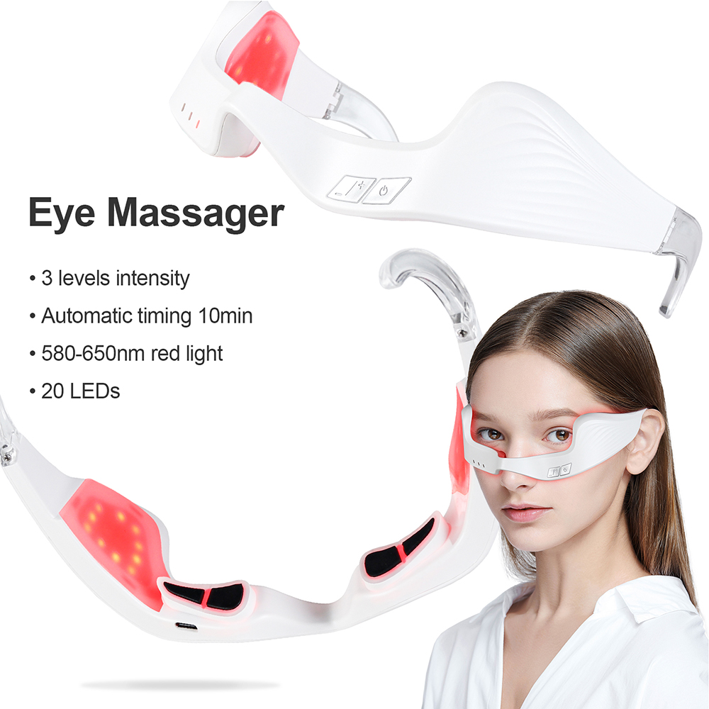 Massageador elétrico para os o - Light Therapy Glasses avaliação e preço