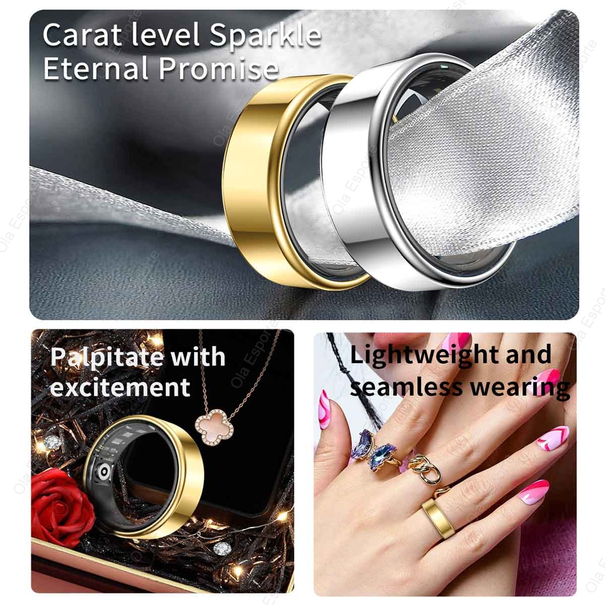 Anel inteligente R09 para home - Temperature Ring Skin avaliação e preço